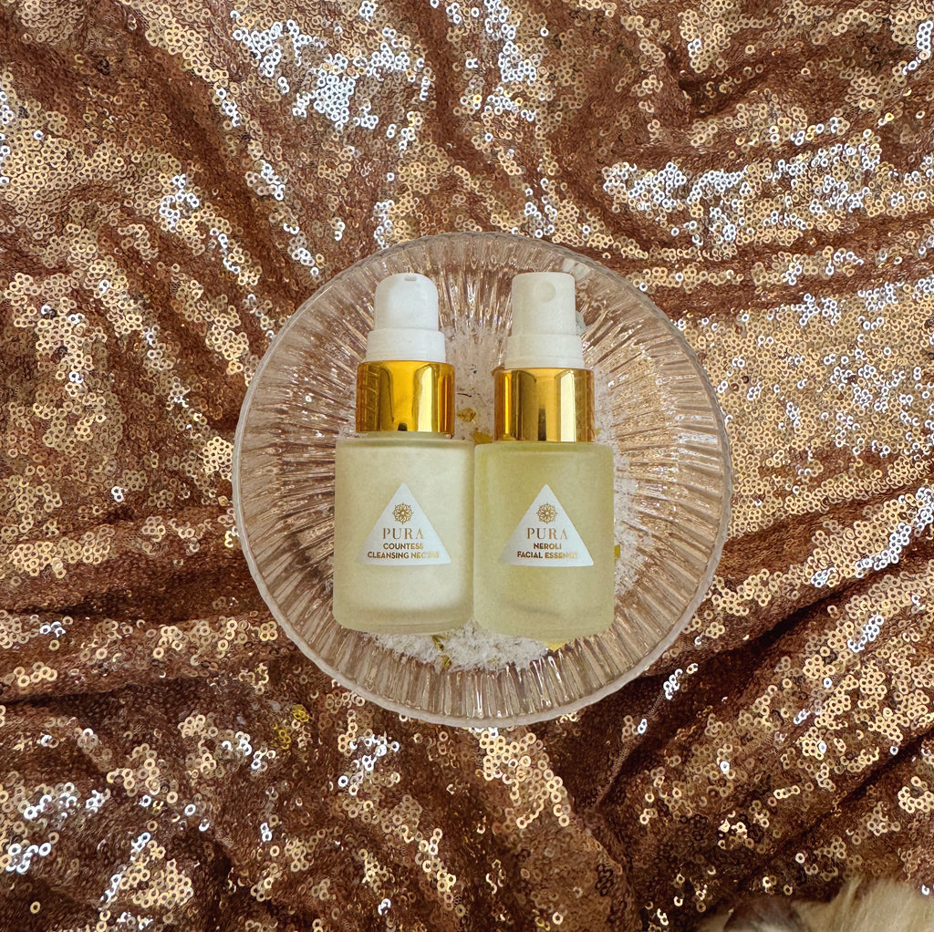 NEW: Winter Radiance Set - A PURA Holiday Exclusive - Featuring the Neroli Facial Essence