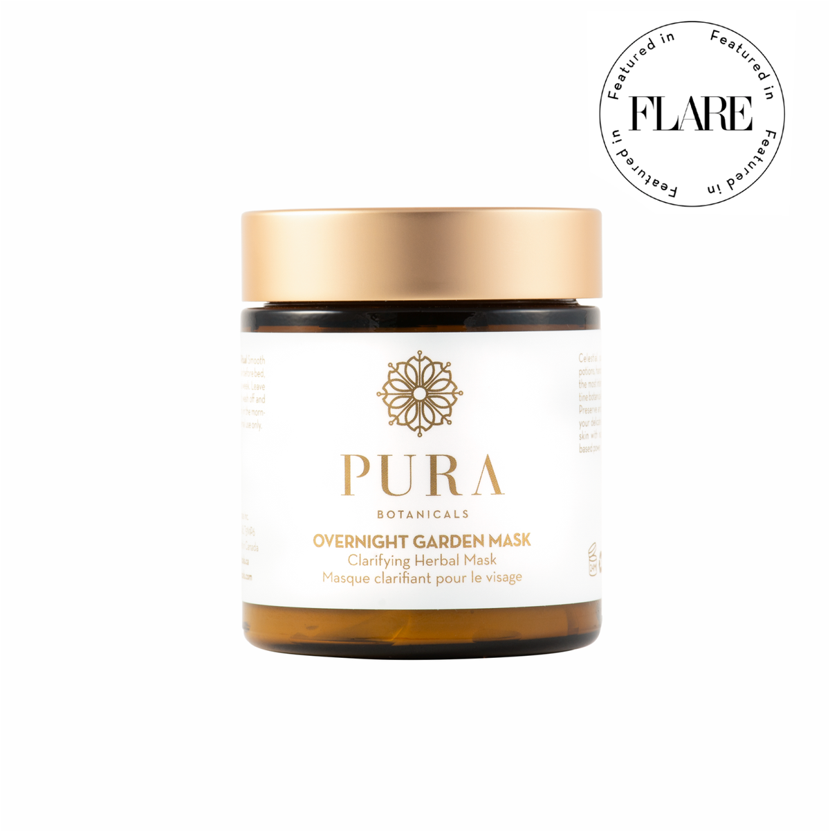 Overnight Garden Mask - Clarifying Herbal Mask | Pura Botanicals Inc.